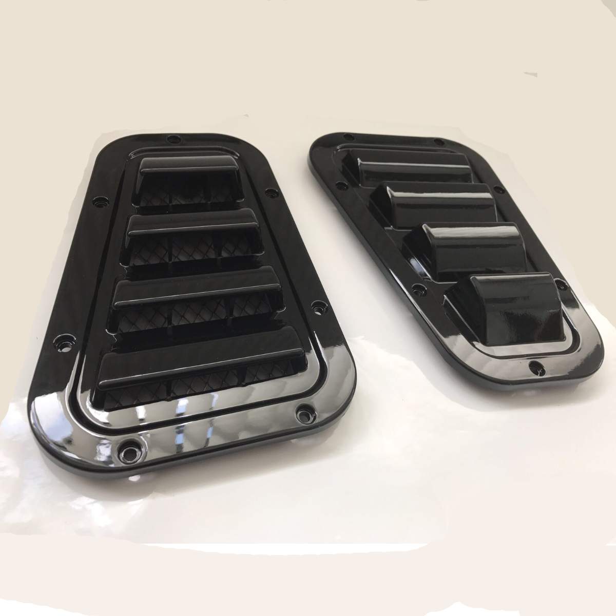 Land Rover 90/110 Stainless Steel Wing Top Vents PAIR